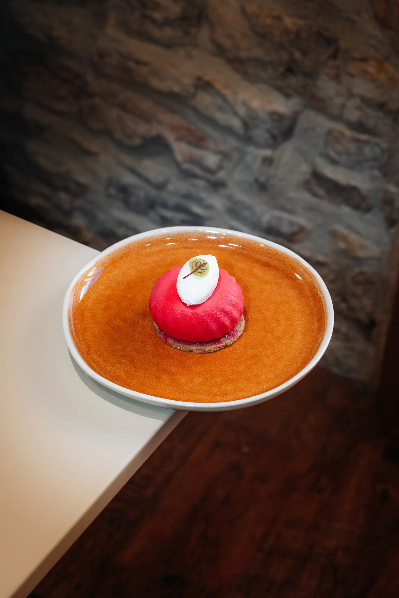 Tarte aux fraises de saison, revisitée par le chef